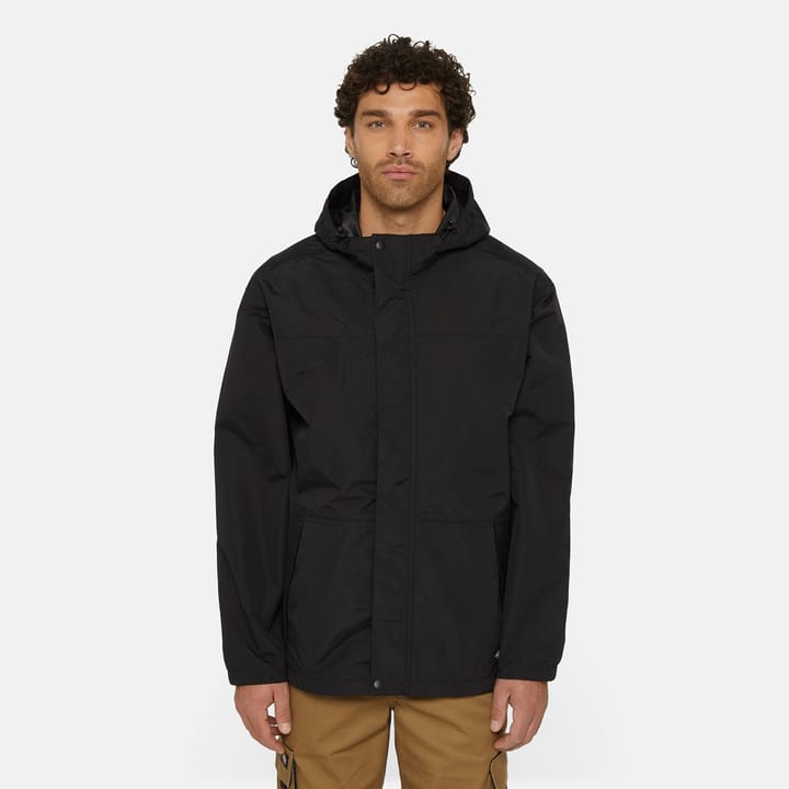 Dickies Men's Waterproof Rain Jacket Black Dickies