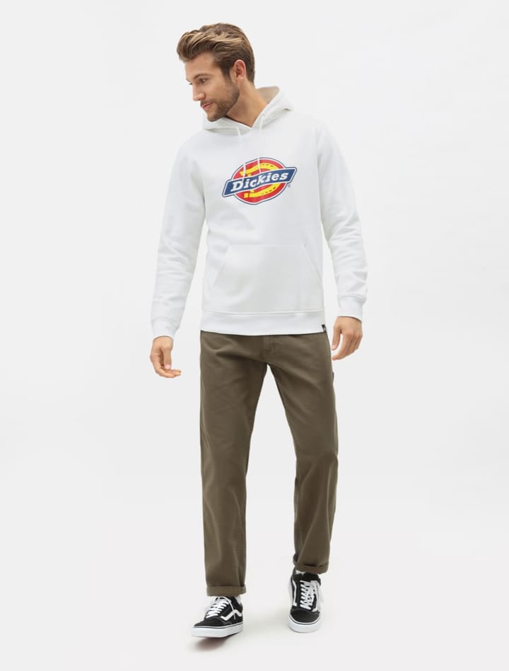 Dickies ICON LOGO HOODIE WHITE Dickies
