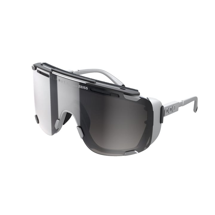 POC Devour Glacial Argentite Silver/Clarity Universal Silver POC