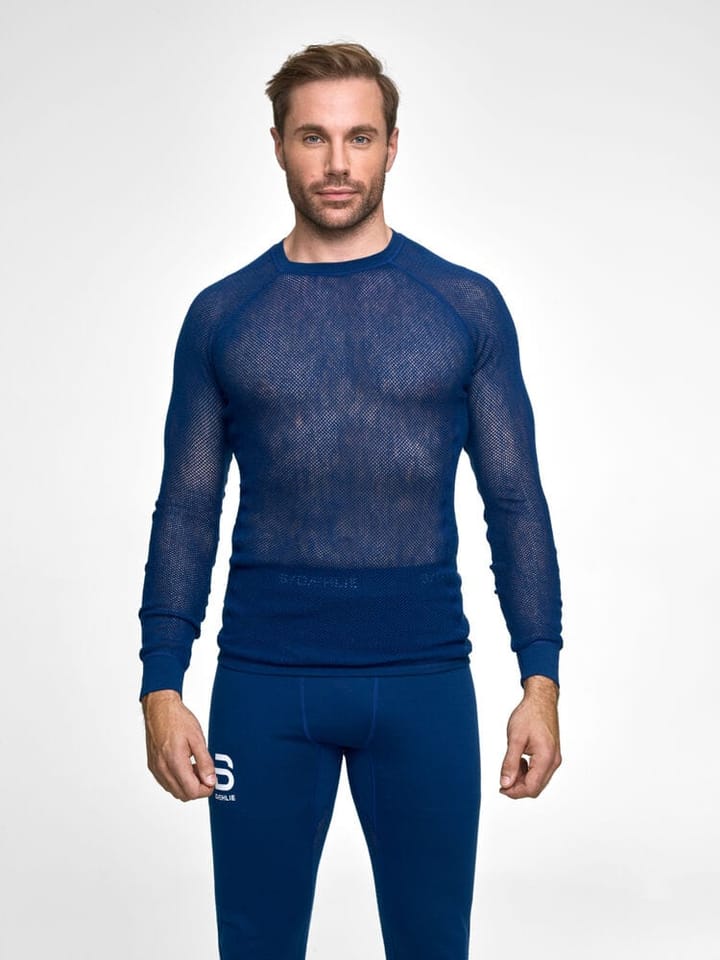 Dæhlie Airnet Wool Allnet Estate Blue Dæhlie Sportswear Dæhlie Airnet Wool Allnet Estate Blue Dæhlie Sportswear
