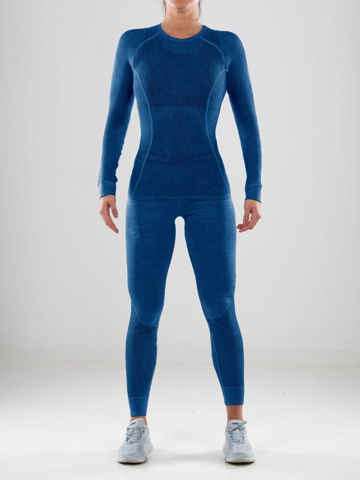 Dæhlie Airnet Wool Allnet Wmn Estate Blue Dæhlie Sportswear