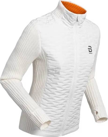 Dæhlie Full Zip Comfy Wmn Snow White Dæhlie Sportswear