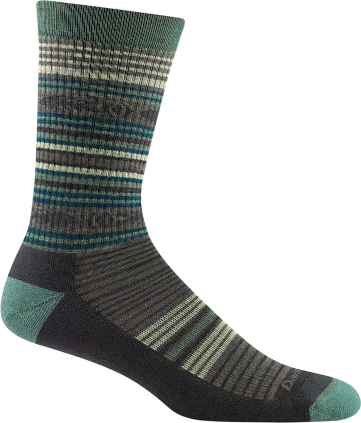 Darn Tough Backcast Crew Lightweight With Cushion Green Darn Tough