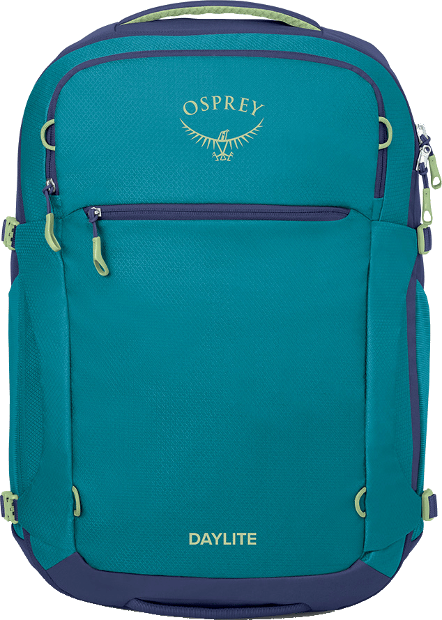 Daylite Carry-On Travel Pack 44L Blue Spikemoss/Alkaline Osprey Daylite Carry-On Travel Pack 44L Blue Spikemoss/Alkaline Osprey
