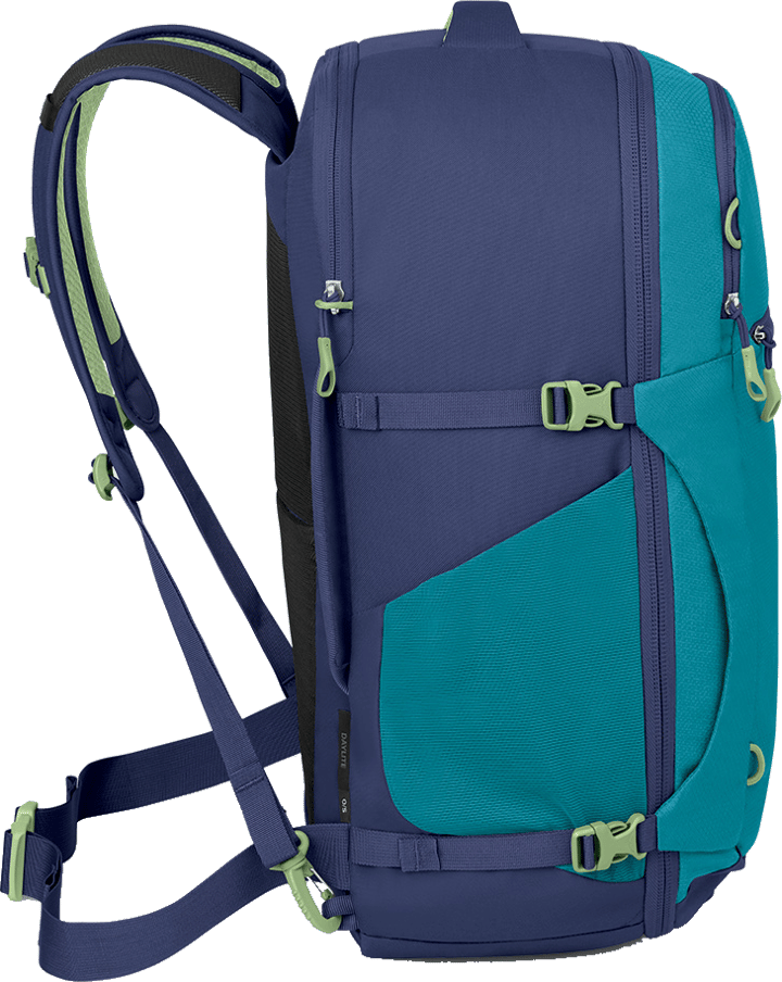 Daylite Carry-On Travel Pack 44L Blue Spikemoss/Alkaline Osprey Daylite Carry-On Travel Pack 44L Blue Spikemoss/Alkaline Osprey