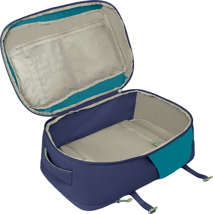 Daylite Carry-On Travel Pack 44L Blue Spikemoss/Alkaline Osprey Daylite Carry-On Travel Pack 44L Blue Spikemoss/Alkaline Osprey