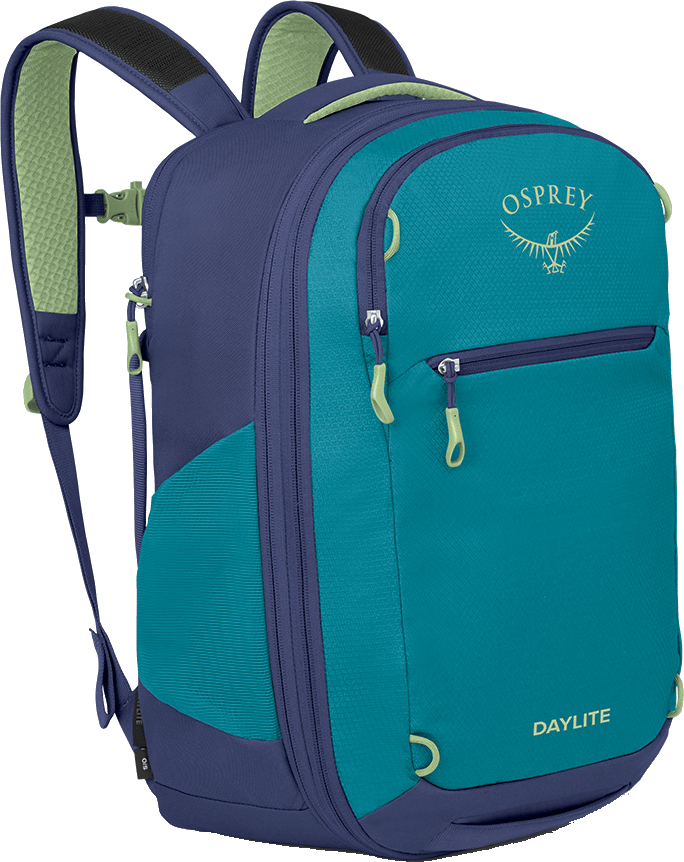 Osprey Daylite Expandable Travel Pack 26+6 Blue Spikemoss/Alkaline Osprey Osprey Daylite Expandable Travel Pack 26+6 Blue Spikemoss/Alkaline Osprey