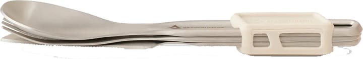 Sea To Summit Detour Stainless Steel Cutlery Set 3 Piece Stainless Steel Grey Sea To Summit