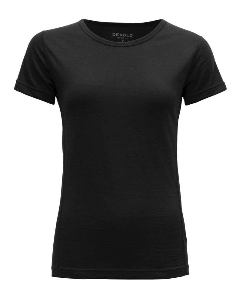 Devold Women's Breeze Merino 150 T-Shirt Black