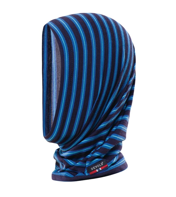 Devold Breeze Merino Headover Kid Mistral Stripes Devold