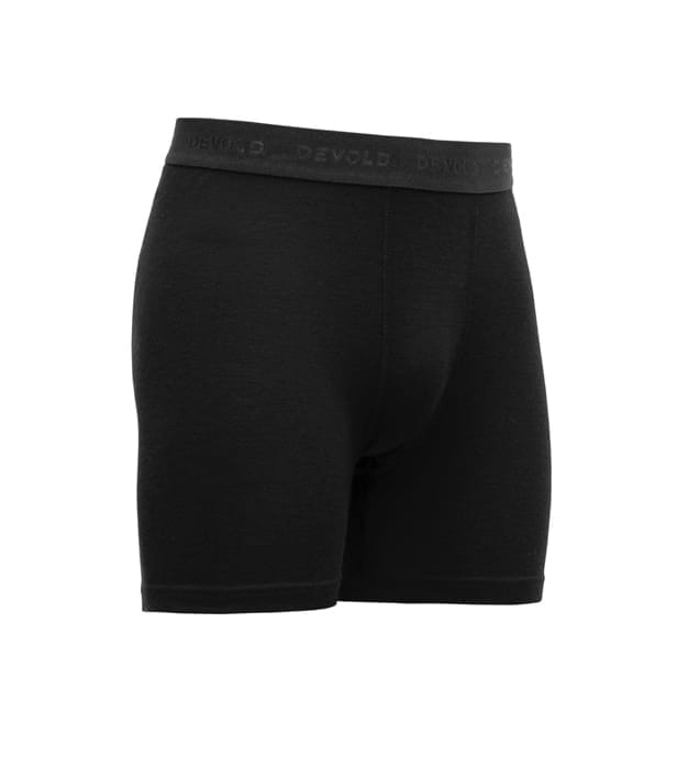 Devold Men's Lauparen Merino 190 Boxer Black Devold Devold Men's Lauparen Merino 190 Boxer Black Devold