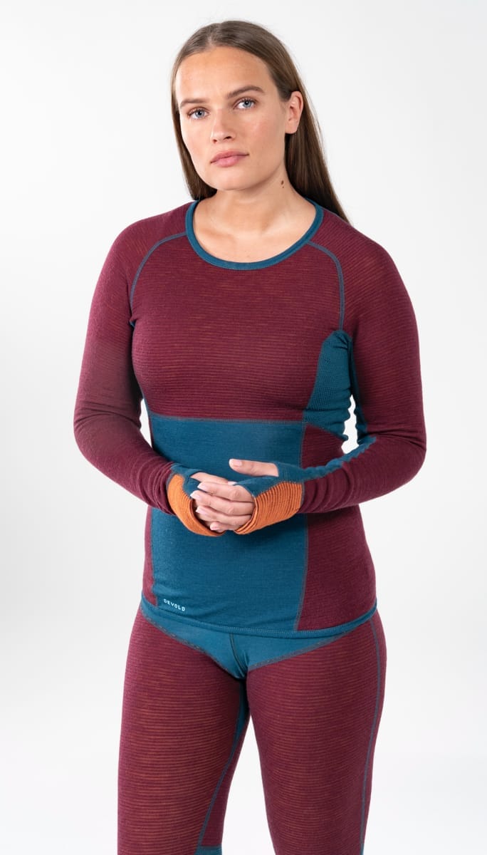 Devold Tuvegga Merino Shirt Wmn Flame Devold