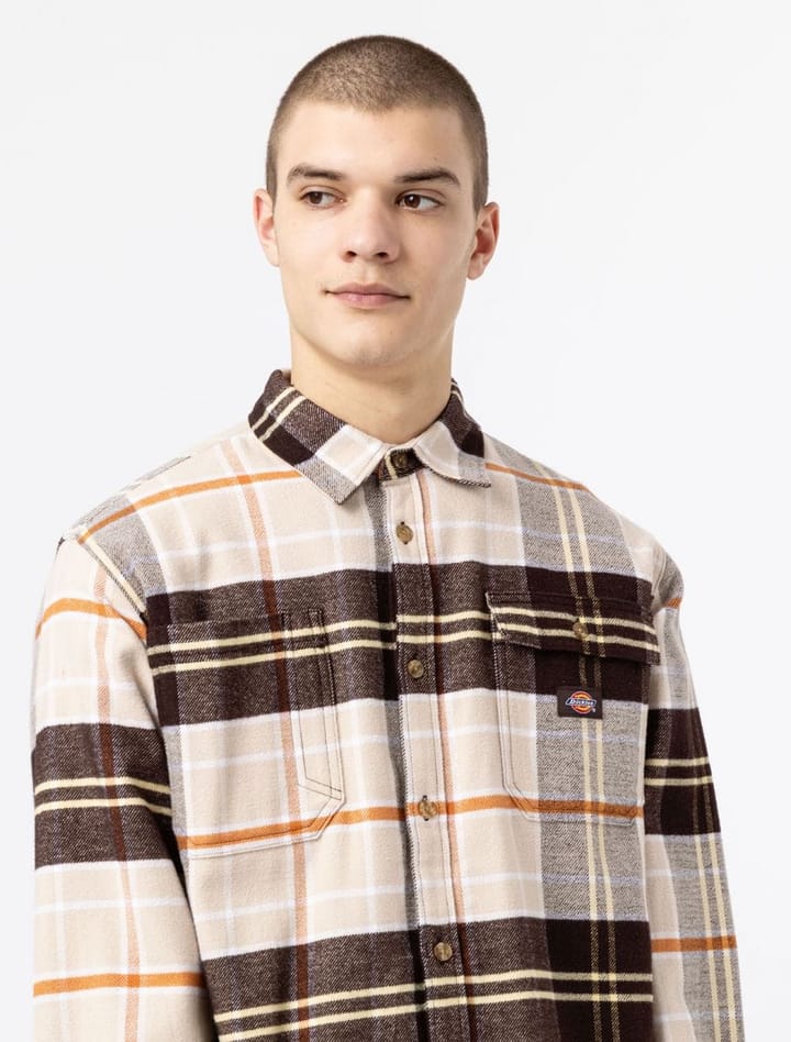Dickies ORTING SHIRT DARK BROWN Dickies