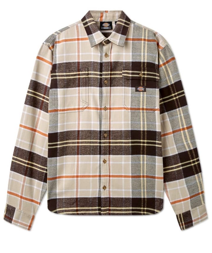 Dickies ORTING SHIRT DARK BROWN Dickies