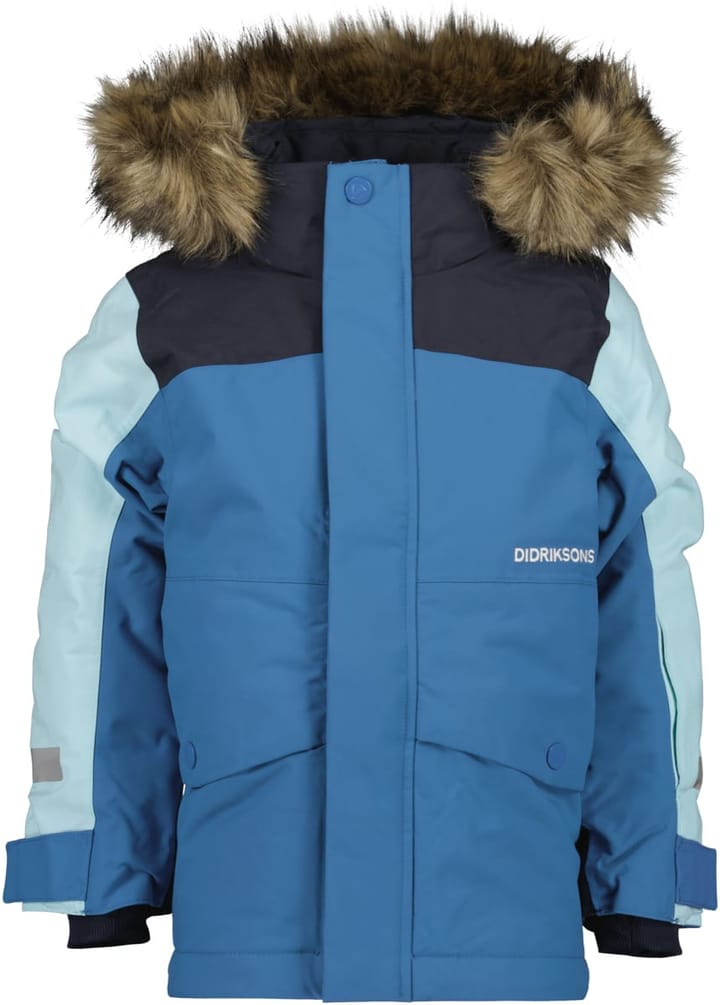 Didriksons Kids' Bjärven Parka Corn Blue Didriksons Didriksons Kids' Bjärven Parka Corn Blue Didriksons