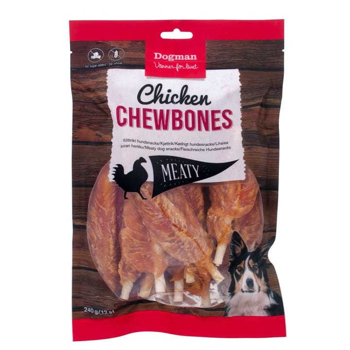 Dogman Chicken Chewbones 12-pack Dogman Dogman Chicken Chewbones 12-pack Dogman