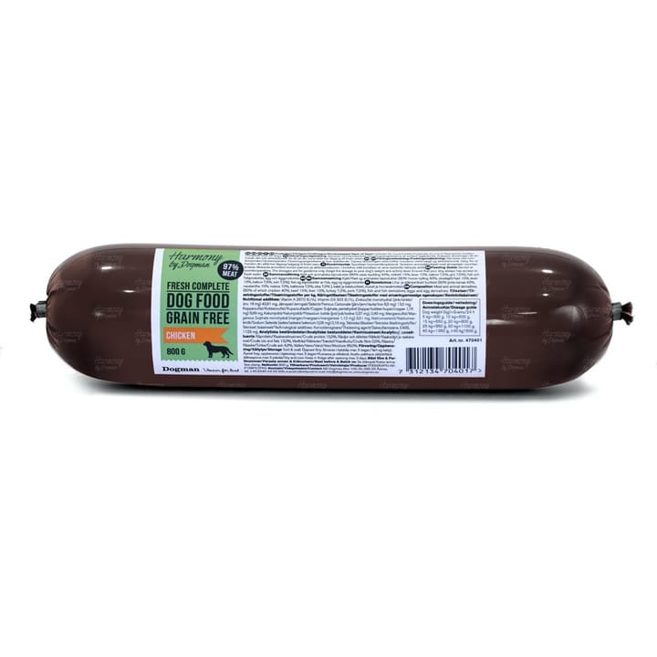 Dogman Harmony Dogfood Chicken 800g Dogman