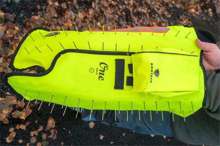 Dogtech ONE Hundevest Hivis Red Dogtech Dogtech ONE Hundevest Hivis Red Dogtech