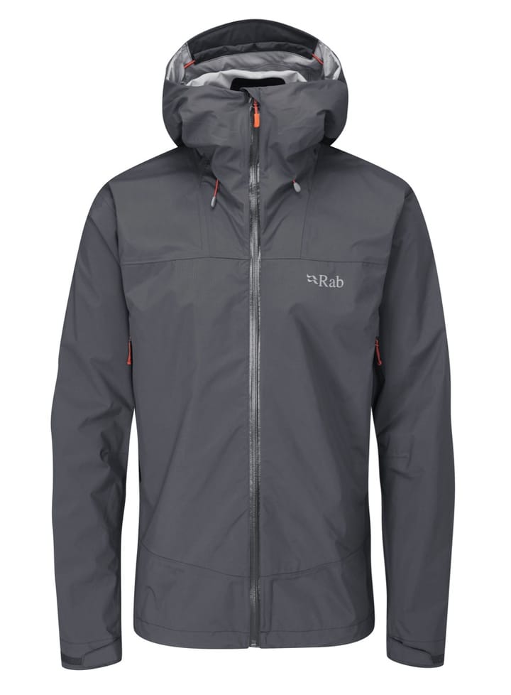 Rab Men's Downpour Plus 2.0 Jacket Graphene Rab Rab Men's Downpour Plus 2.0 Jacket Graphene Rab
