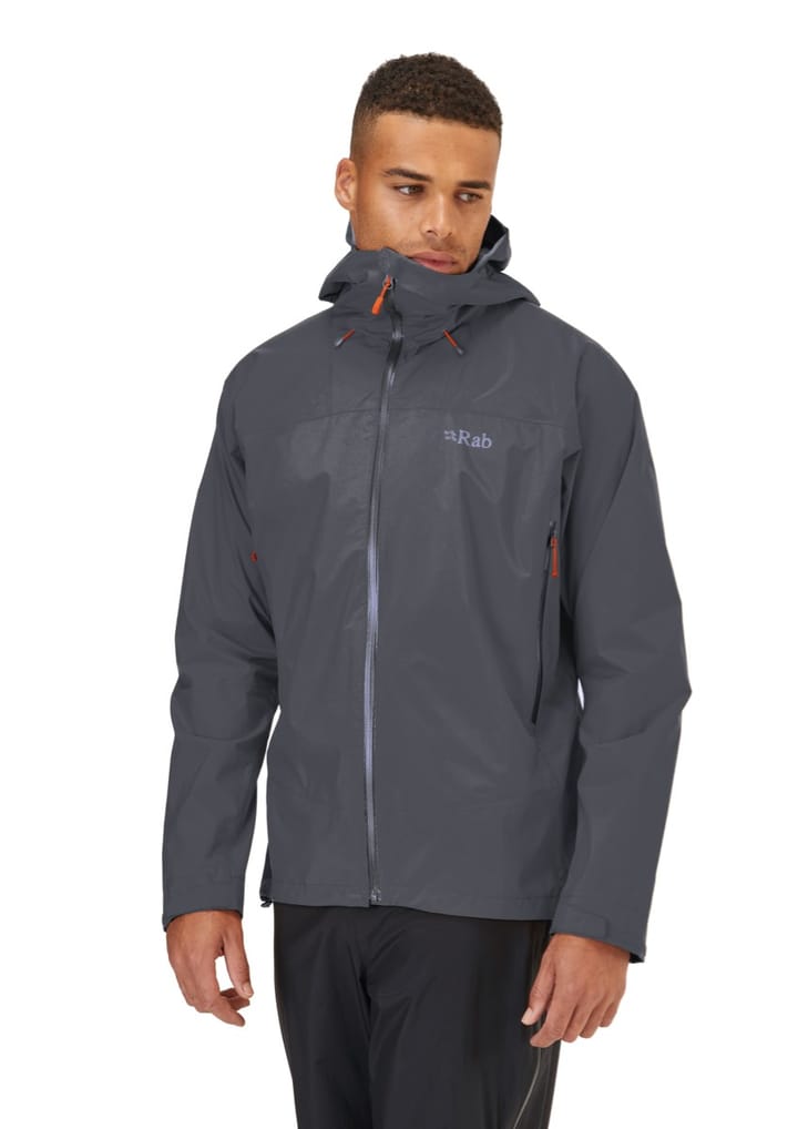 Rab Men's Downpour Plus 2.0 Jacket Graphene Rab Rab Men's Downpour Plus 2.0 Jacket Graphene Rab
