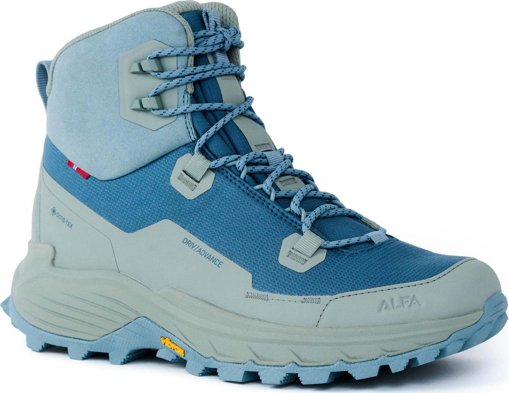 Alfa Women's Driv Advance GORE-TEX Petroleum Blue Friluftsstøvler 36