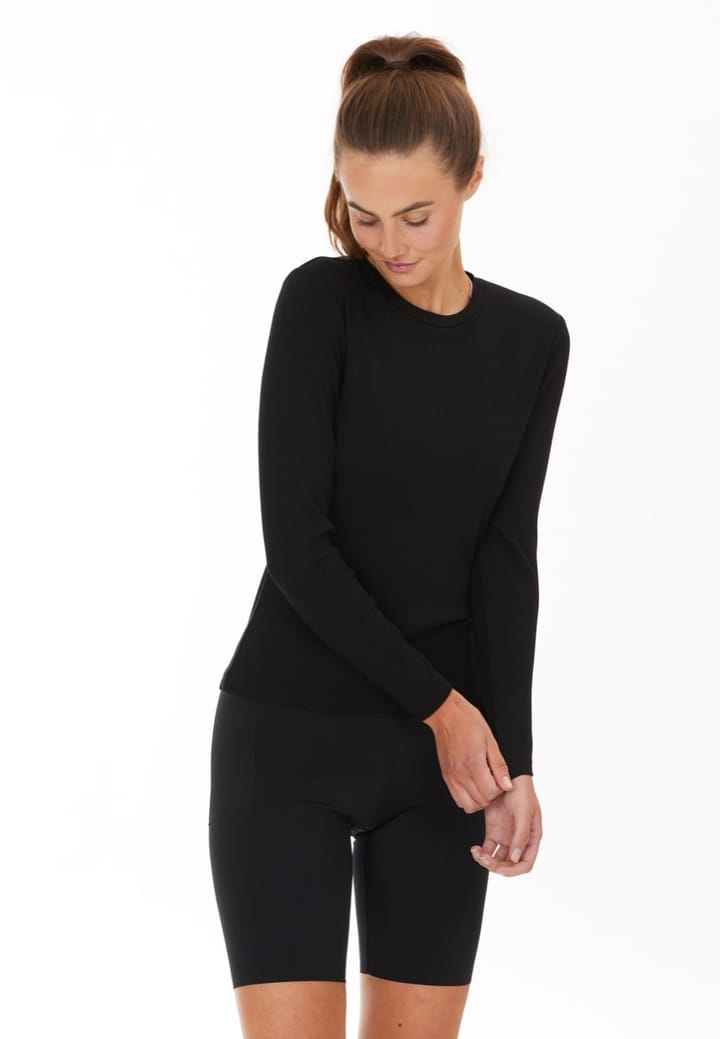 Athlecia Lankae W L/S Tee Black Athlecia