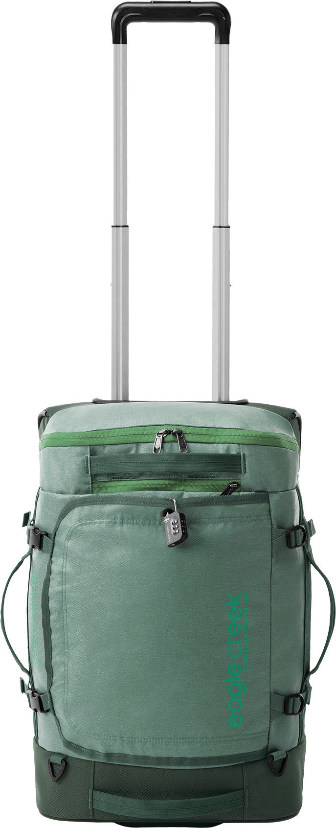 Eagle Creek Cargo Hauler XT 21,5" Wheeled Duffel International Carry On Duck Green Eagle Creek