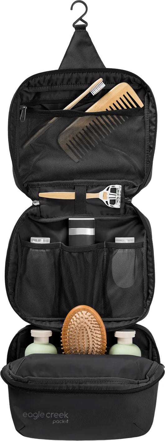 Eagle Creek Pack-It Trifold Toiletry Kit Black Eagle Creek