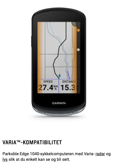 Garmin Edge 1040 Black Garmin Garmin Edge 1040 Black Garmin
