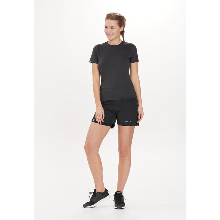 Elite Lab Sustainable X1 Elite W S/S Tee Black Melange Elite Lab