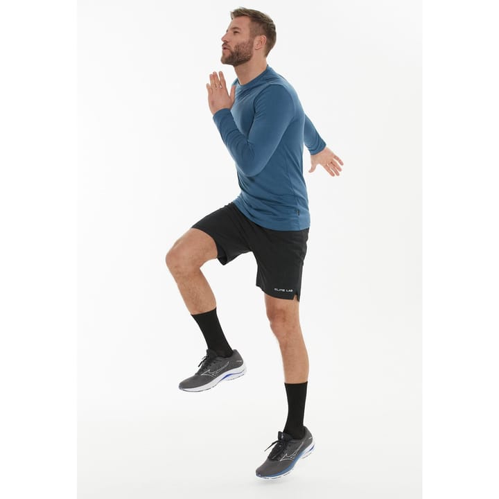 Elite Lab Sustainable X1 Elite M L/S Tee Slate Blue Elite Lab