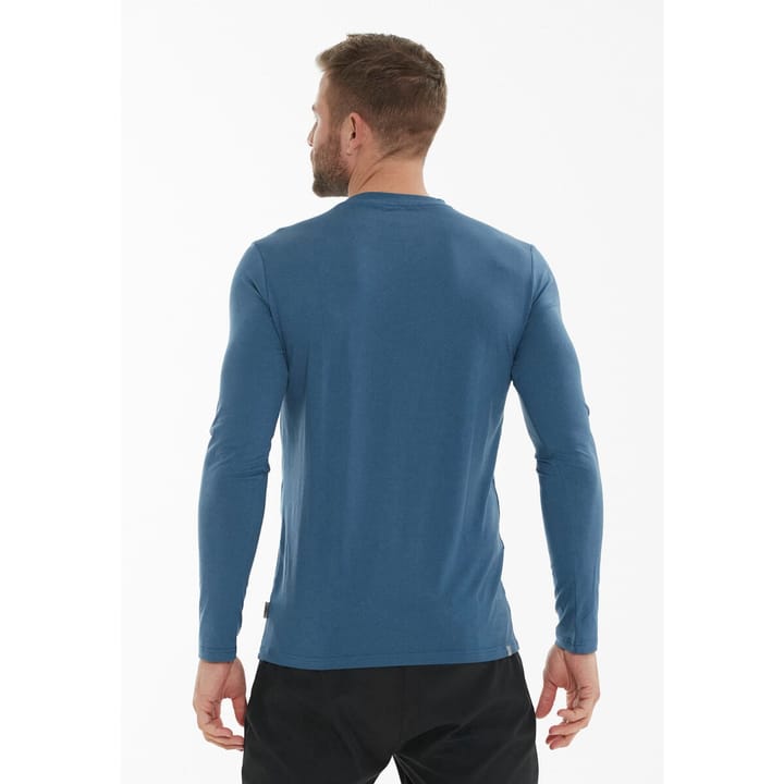 Elite Lab Sustainable X1 Elite M L/S Tee Slate Blue Elite Lab