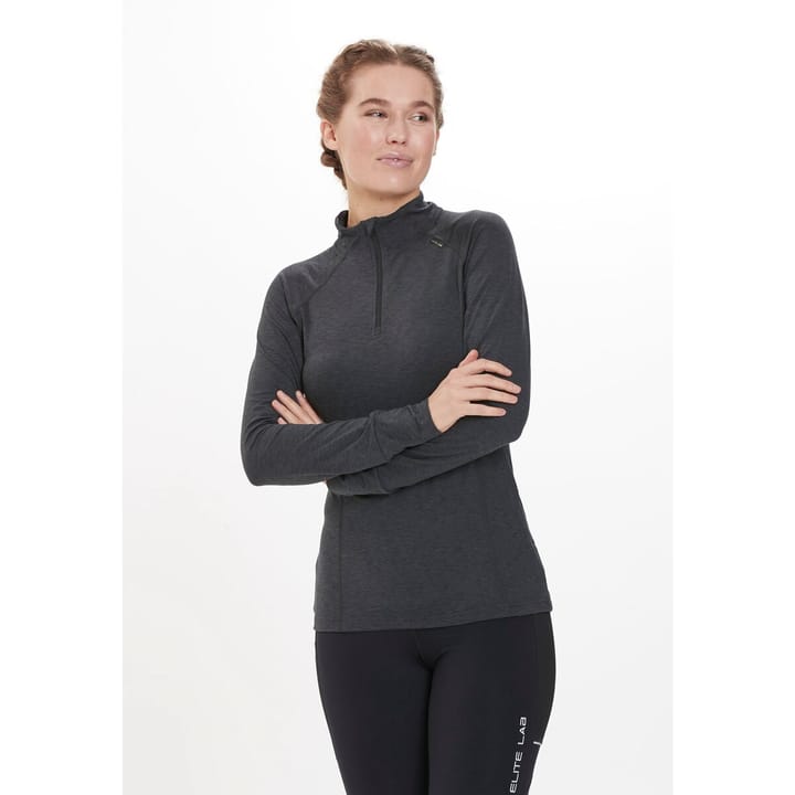 Elite Lab Core X1 Elite W Midlayer Black Melange Elite Lab