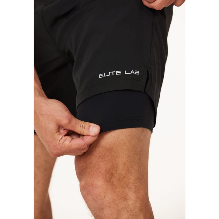Elite Lab Run M Lightweight 2-In-1 Shorts 5" Black Elite Lab