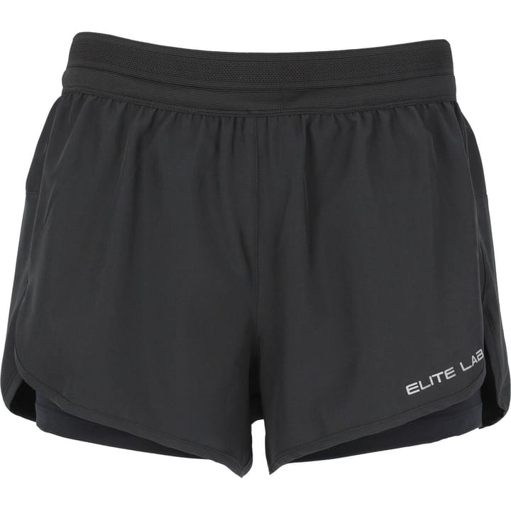 Elite Lab Run W Lightweight 2-In-1 Shorts 5" Black Elite Lab