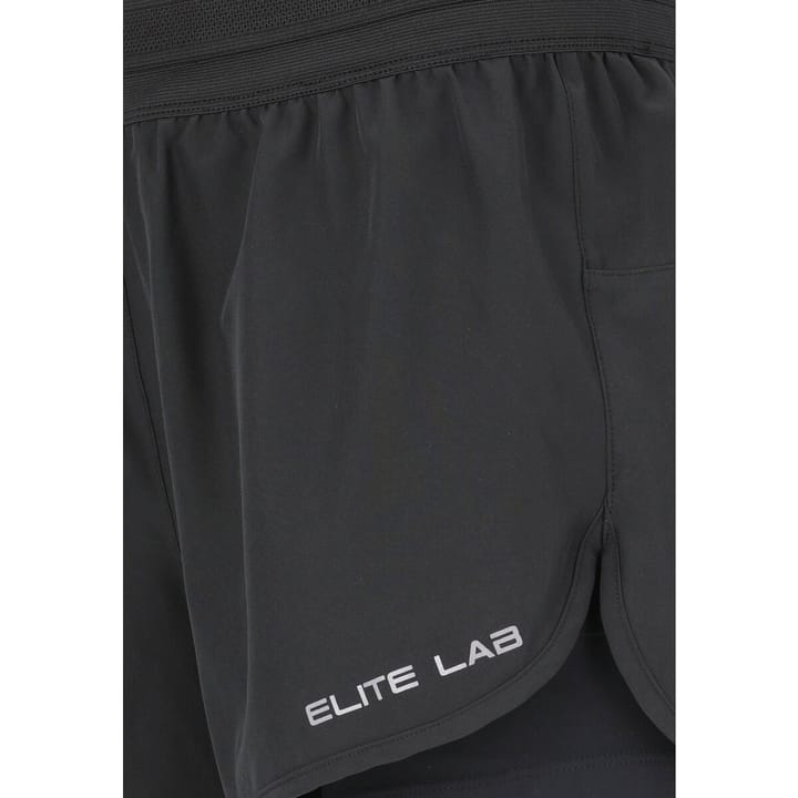Elite Lab Run W Lightweight 2-In-1 Shorts 5" Black Elite Lab