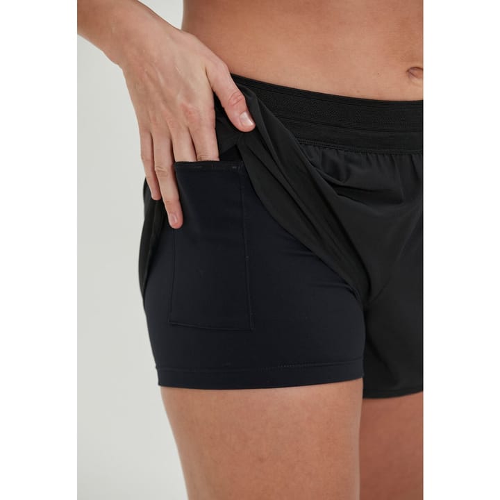 Elite Lab Run W Lightweight 2-In-1 Shorts 5" Black Elite Lab