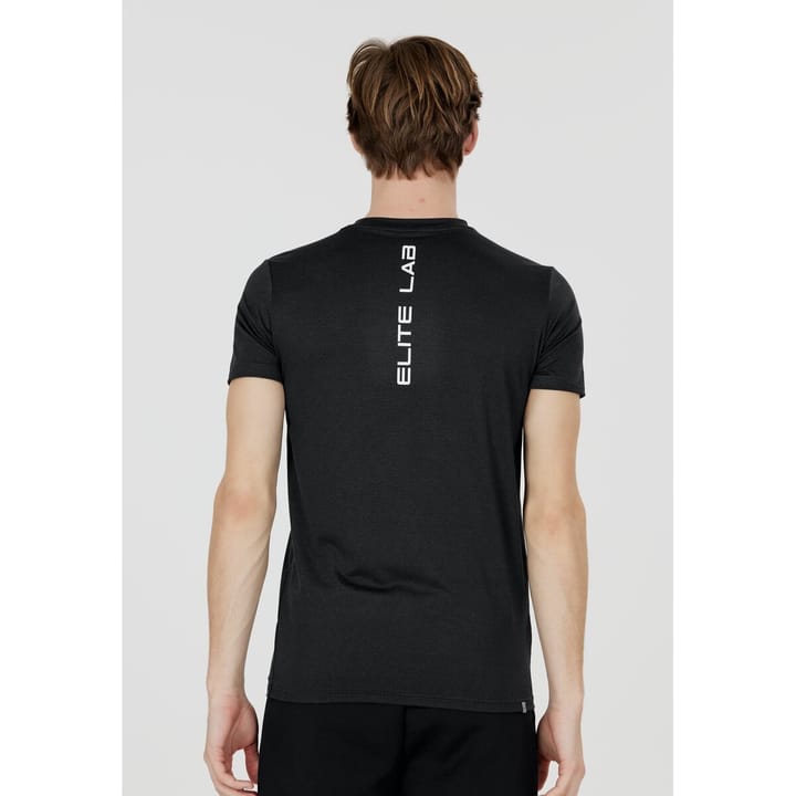 Elite Lab Core Elite X1 M Sustainable S/S Tee Black Melange Elite Lab