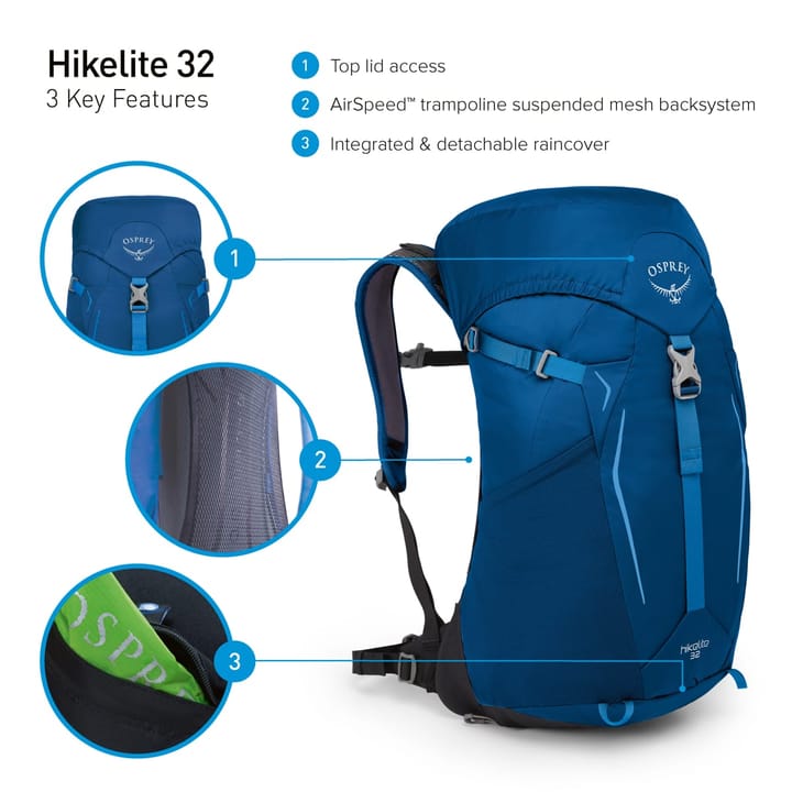 Osprey Hikelite 32 Aloe Green Osprey Osprey Hikelite 32 Aloe Green Osprey