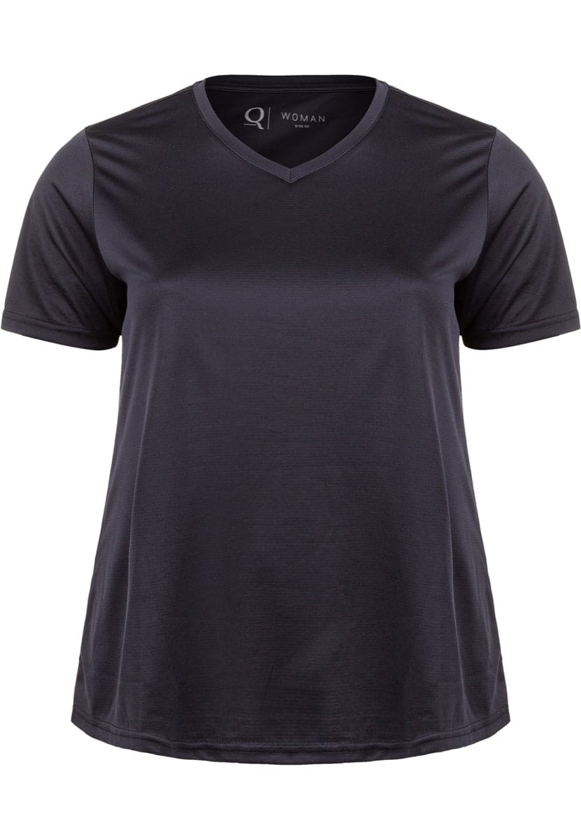 Q Sportswear Annabelle W S/S Tee Black