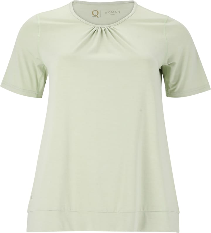 Q Sportswear Bree W Melange S/S Tee Sea Foam Q Sportswear