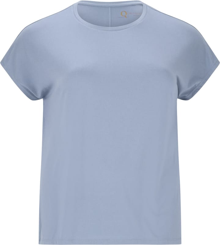 Q Sportswear Jenirei W Soft Touch Tee Dusty Blue Q Sportswear