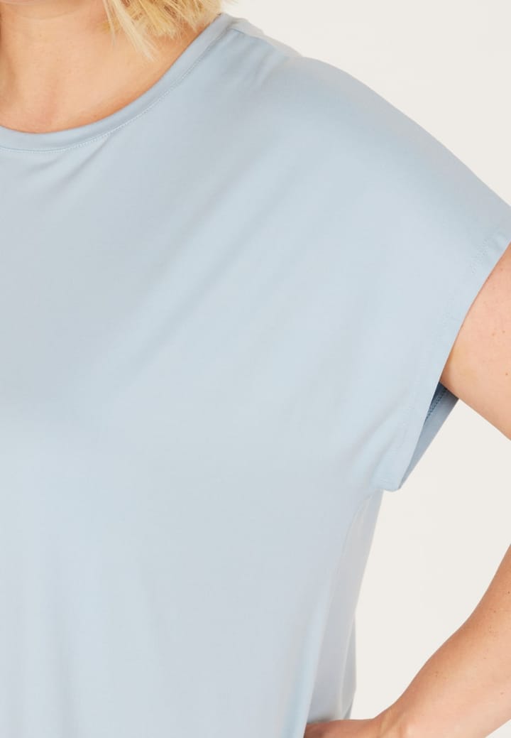 Q Sportswear Jenirei W Soft Touch Tee Dusty Blue Q Sportswear