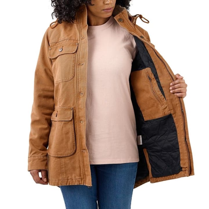 Carhartt Loose Fit Weathered Duck Coat Carhartt® Brown Carhartt