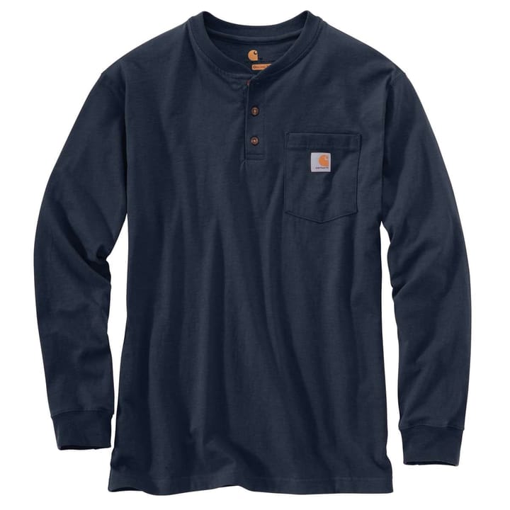 Carhartt Workwear Pocket Henley L/S Navy Carhartt Carhartt Workwear Pocket Henley L/S Navy Carhartt