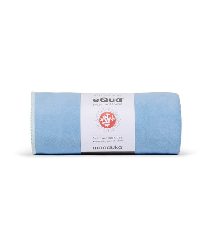 Manduka eQua Yoga Mat Towel CLEAR BLUE Manduka Manduka eQua Yoga Mat Towel CLEAR BLUE Manduka