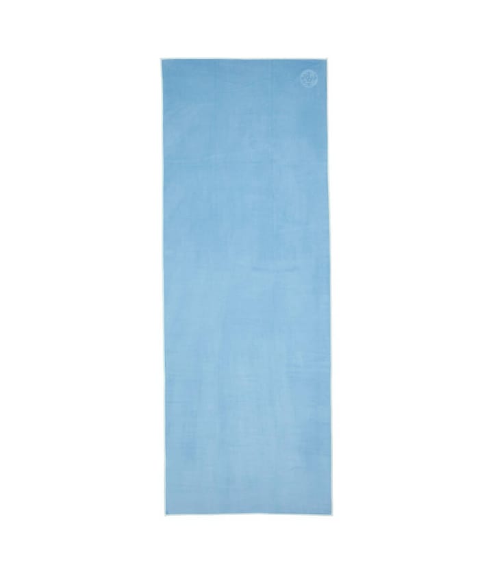 Manduka eQua Yoga Mat Towel CLEAR BLUE Manduka