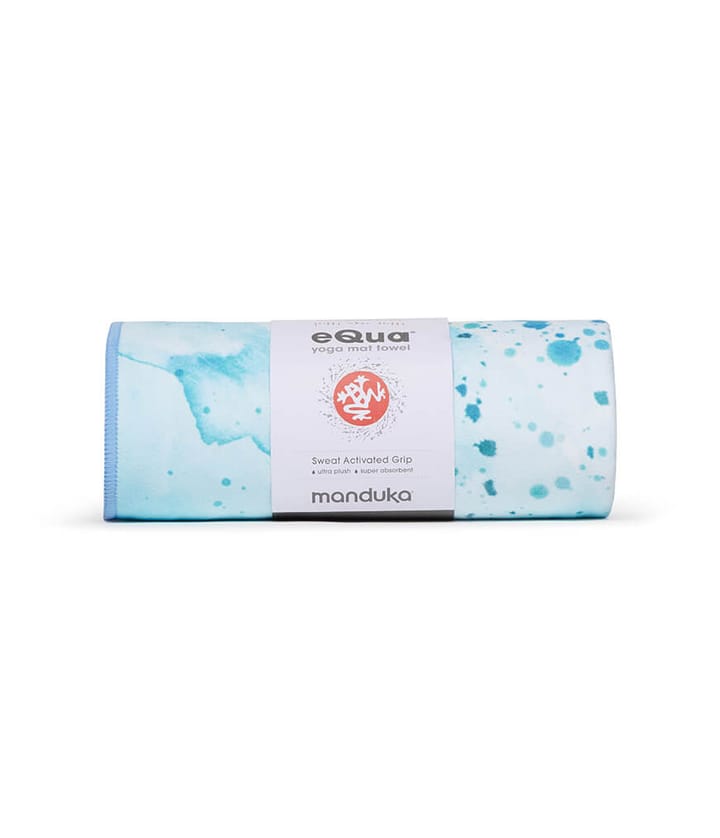 Manduka eQua Yoga Mat Towel SPLATTER SPLASH BLUE Manduka Manduka eQua Yoga Mat Towel SPLATTER SPLASH BLUE Manduka
