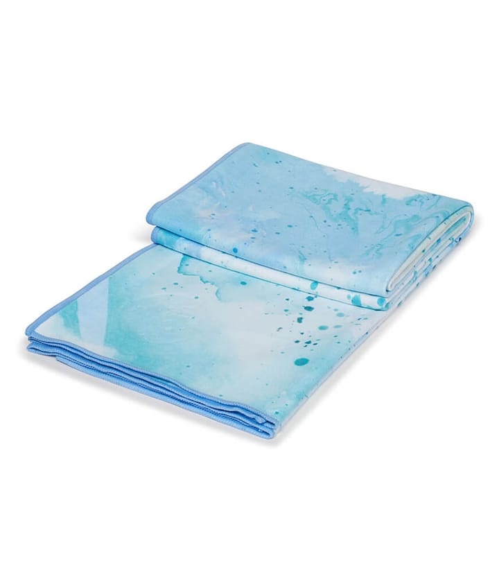 Manduka eQua Yoga Mat Towel SPLATTER SPLASH BLUE Manduka Manduka eQua Yoga Mat Towel SPLATTER SPLASH BLUE Manduka