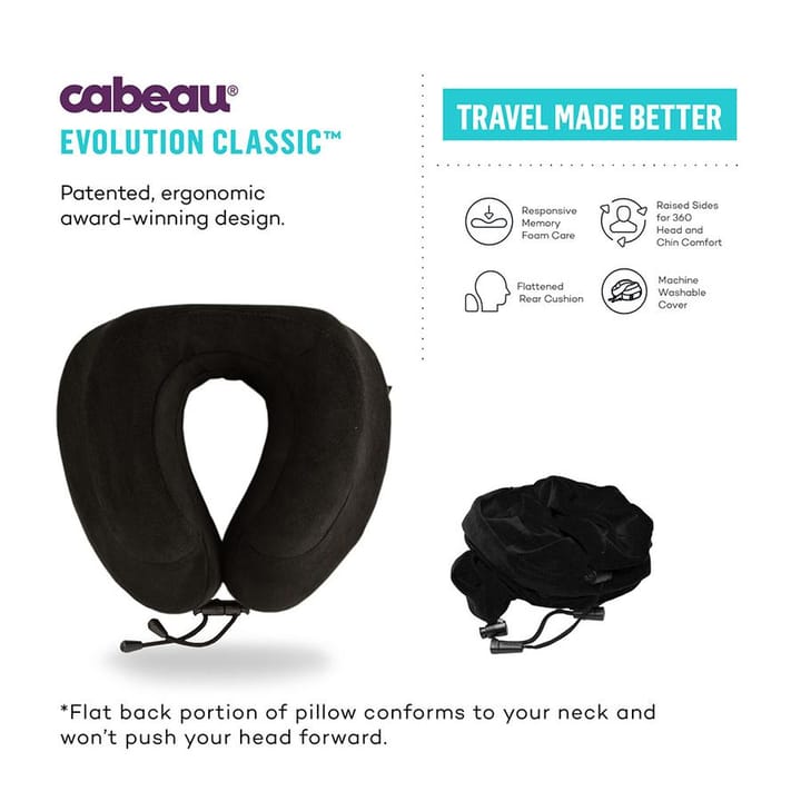 Cabeau Evolution Classic Midnight Black Cabeau